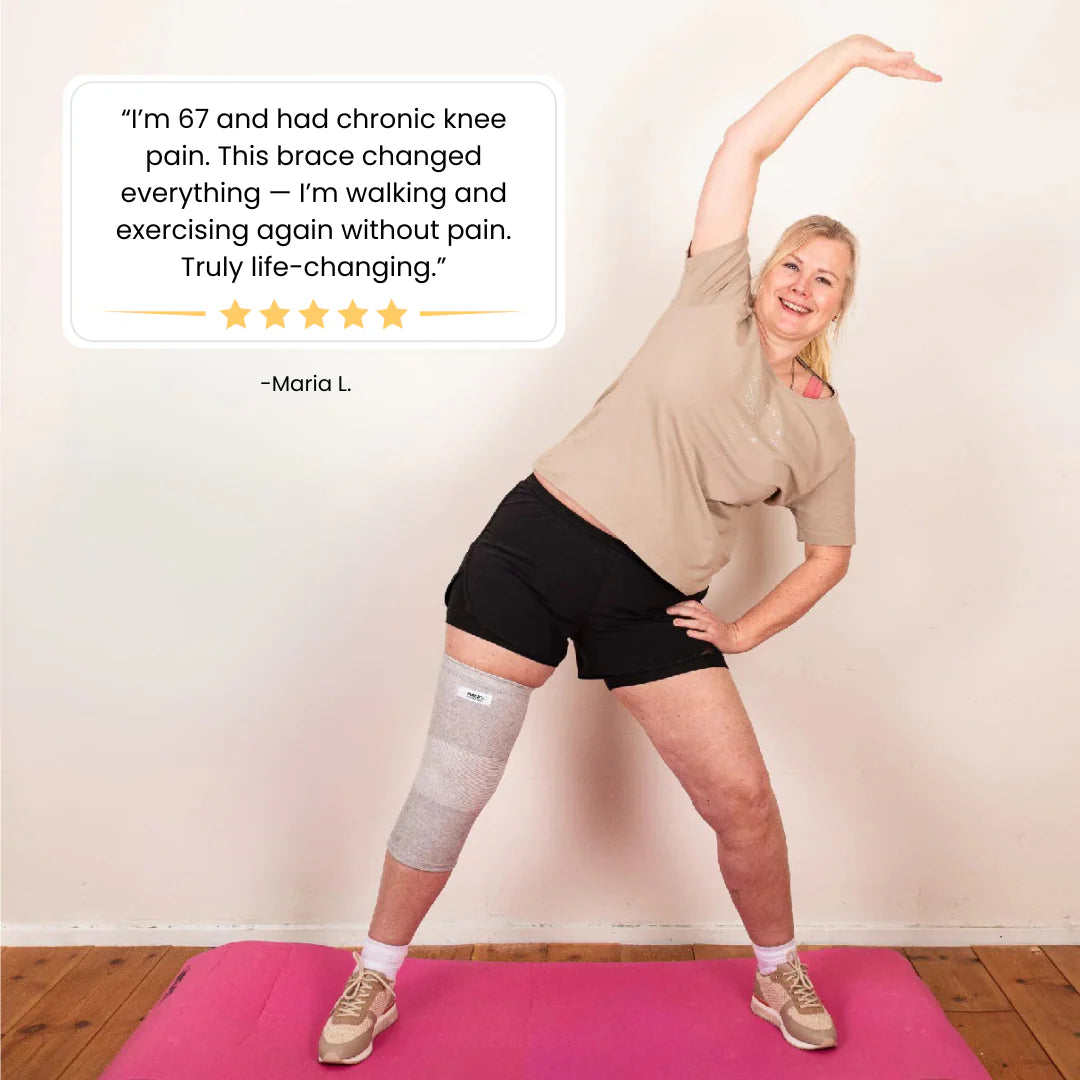 Bamboo Compression for Lasting Knee Relief