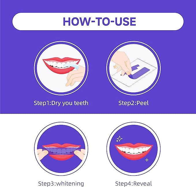 BlackFriday 50% off —V34 Bandes ultra blanchissantes