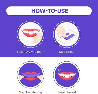 BlackFriday 50% off —V34 Bandes ultra blanchissantes