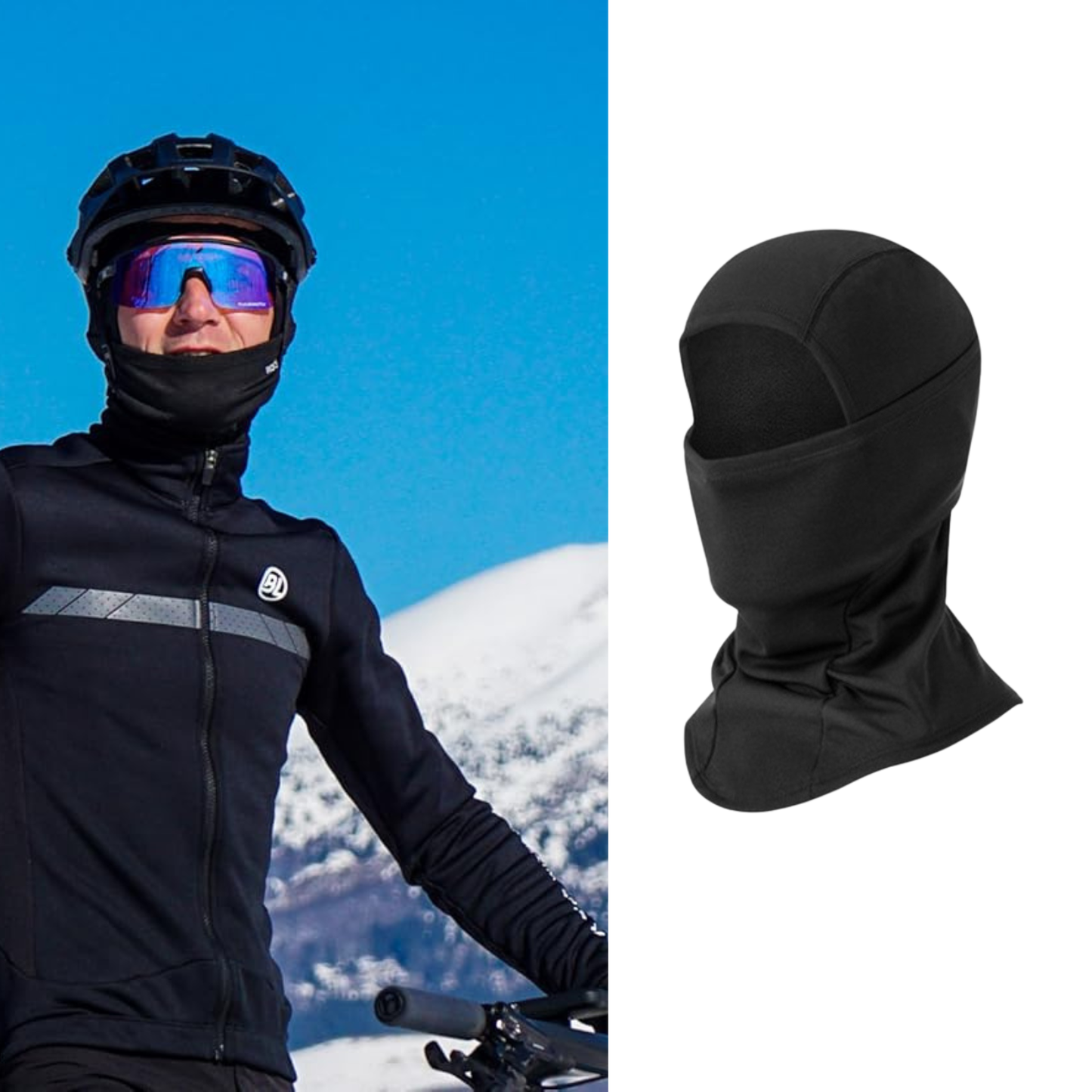 Cagoule 3-en-1 SelleNuage® – Bonnet + Écharpe + Protection Thermique