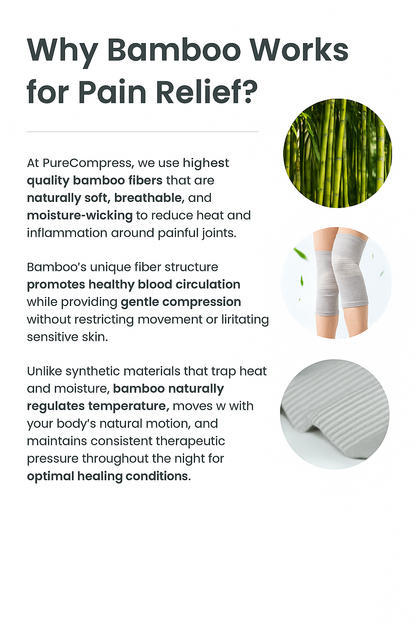Bamboo Compression for Lasting Knee Relief