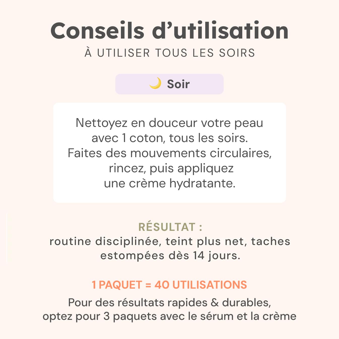 Cotons Nettoyants Curcuma