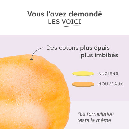 Cotons Nettoyants Curcuma