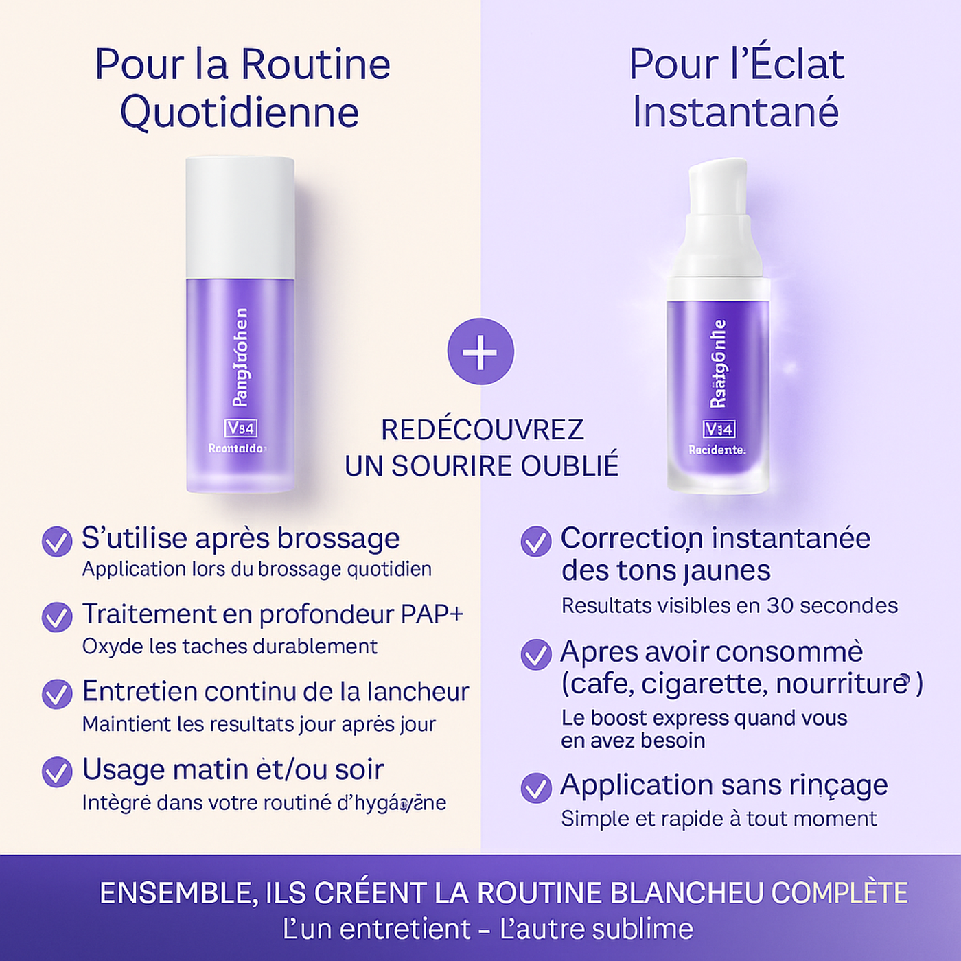 BlackFriday 50% off —V34 Bandes ultra blanchissantes