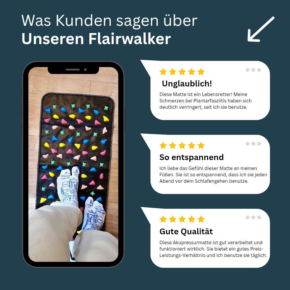 Flairwalker – Feel the relief in every step.