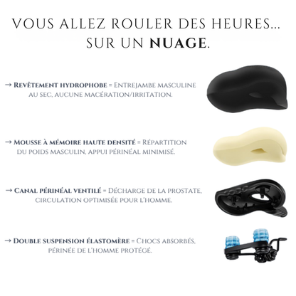 50% Off special Black Friday selle nuage confort