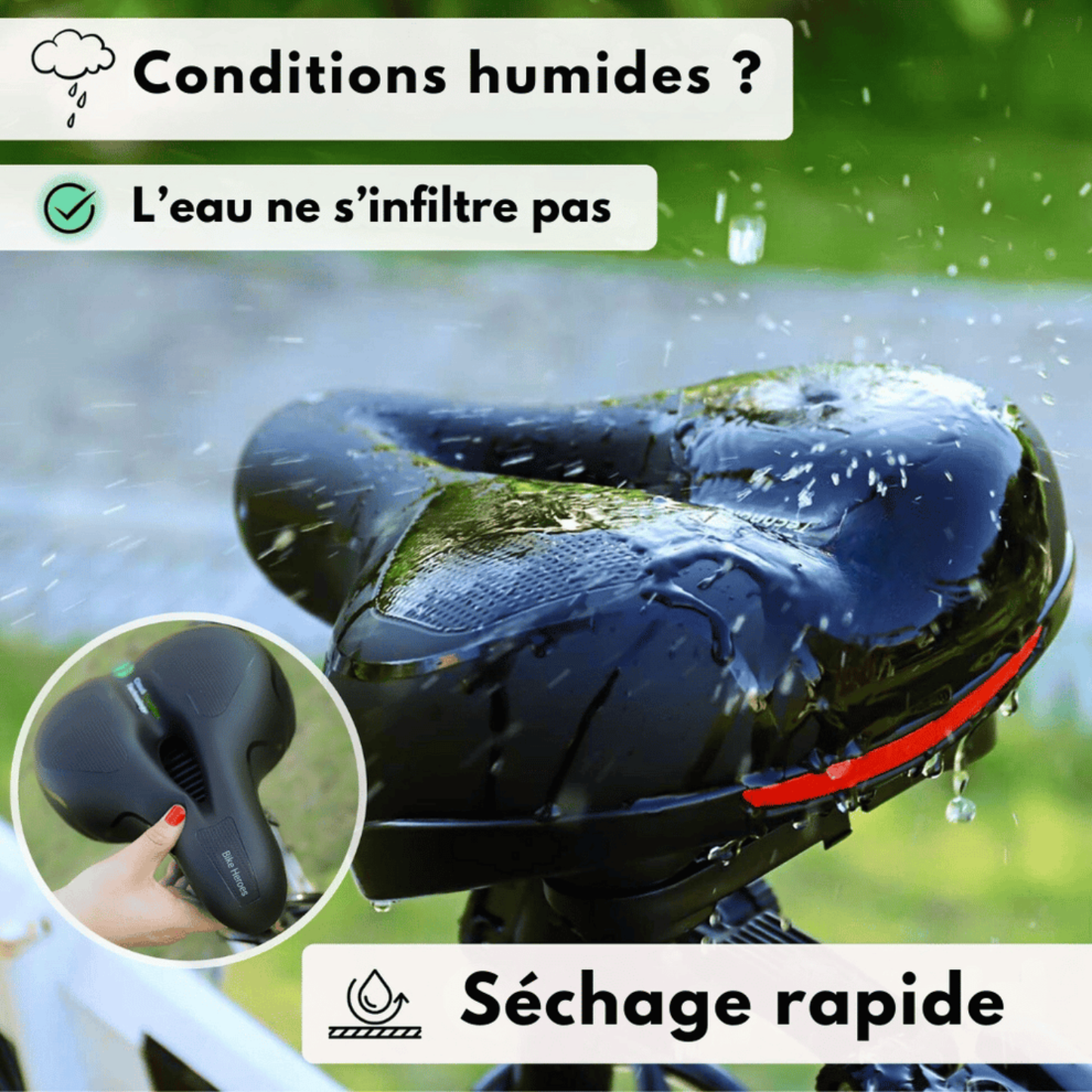 SelleNuage® FEMME EXTRA CONFORT+