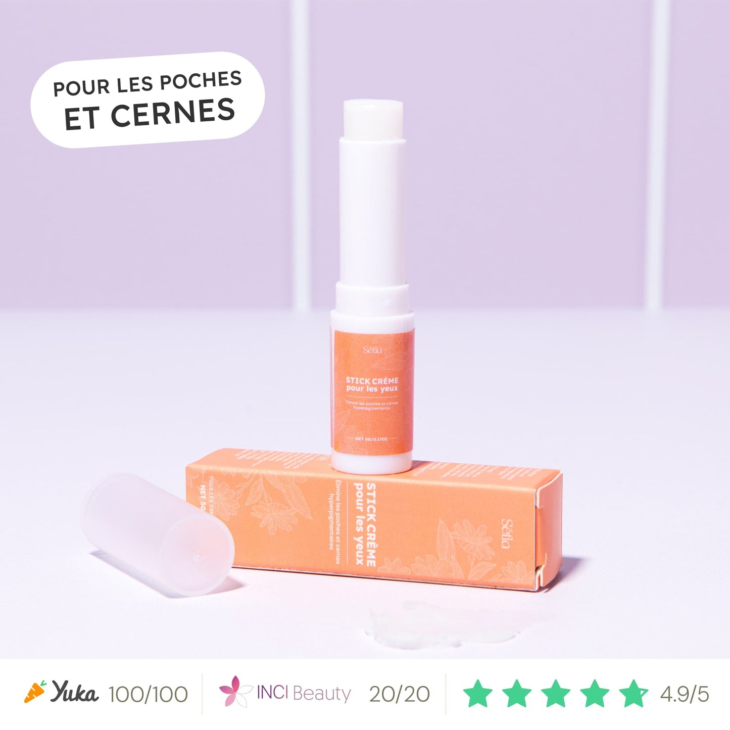 Stick crème - Anti Poche et Cernes