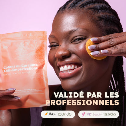 Cotons Nettoyants Curcuma